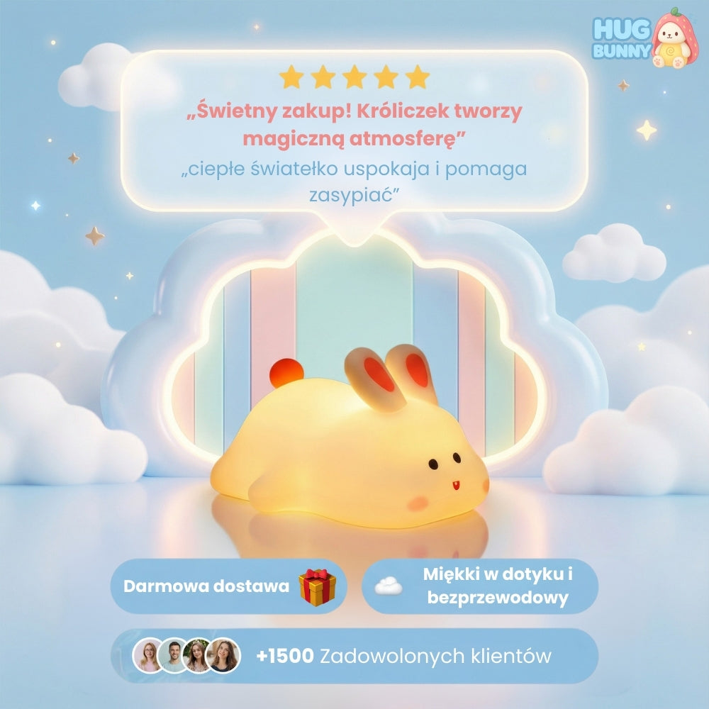 Lampka Króliczek - Bezprzewodowa