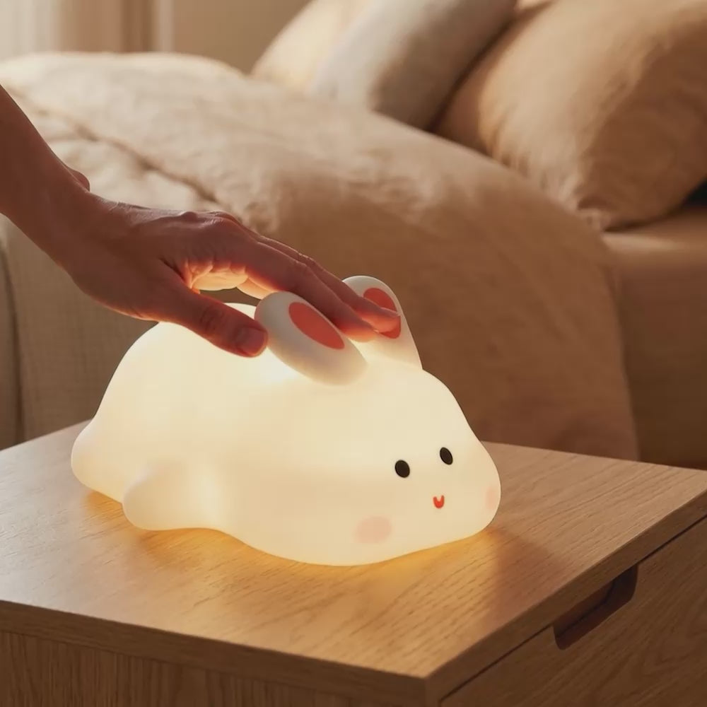 Załaduj wideo: Lampka Króliczek - Bezprzewodowa